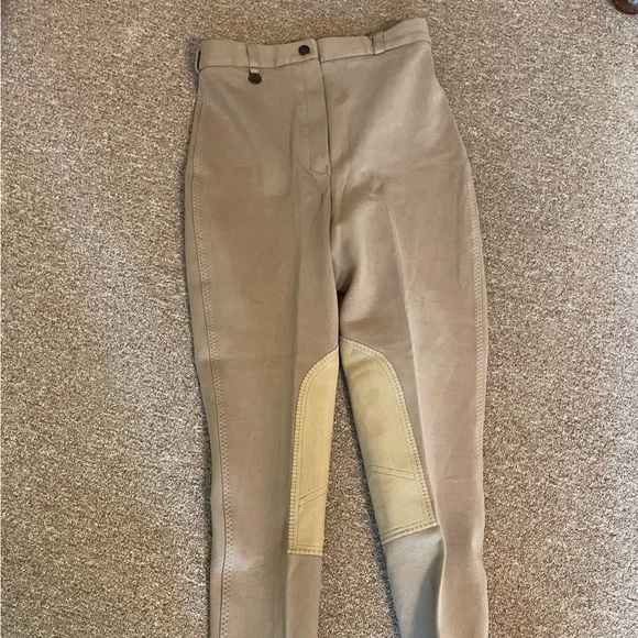 On Course Cotton Naturals Riding Pants 28 L - Picture 1 of 6